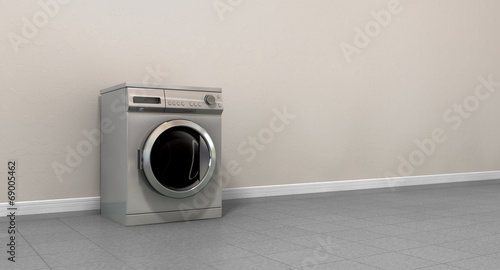 Washing Machine Empty Single