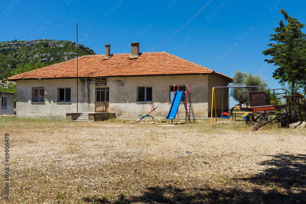 Old and abandoned house in the village. Turkey Old and abandoned house in the village. Turkey