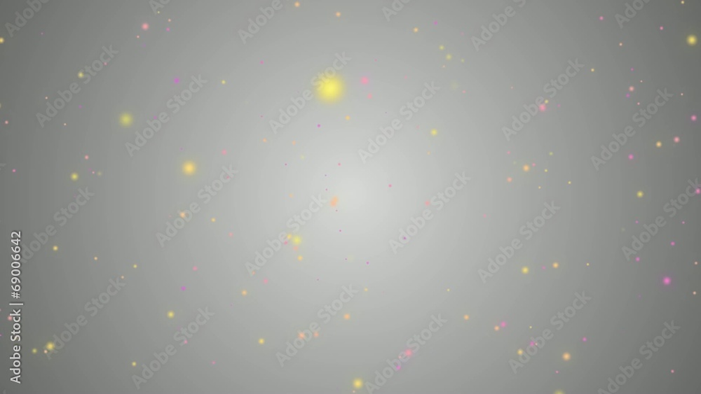 flying particles with colorfull background 1