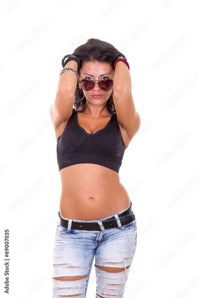 sweet girl in jeans sweet girl in jeans