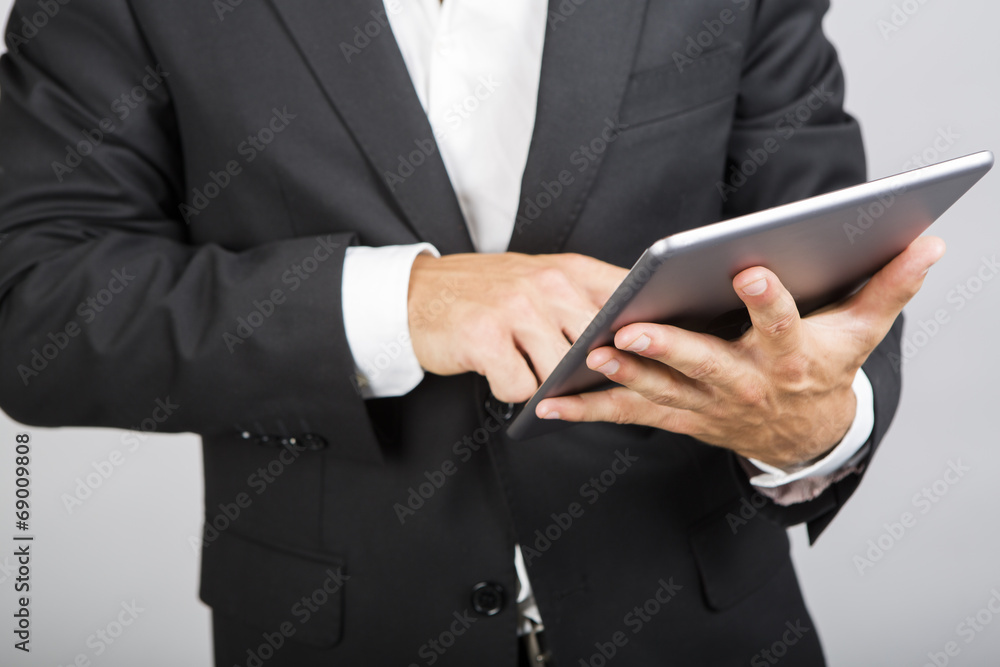 Tablet closeup Tablet closeup
