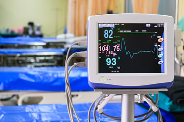 vital signs monitor in hospital