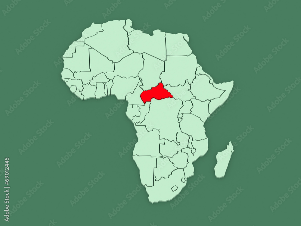 Map of worlds. Central African Republic. Map of worlds. Central African Republic.