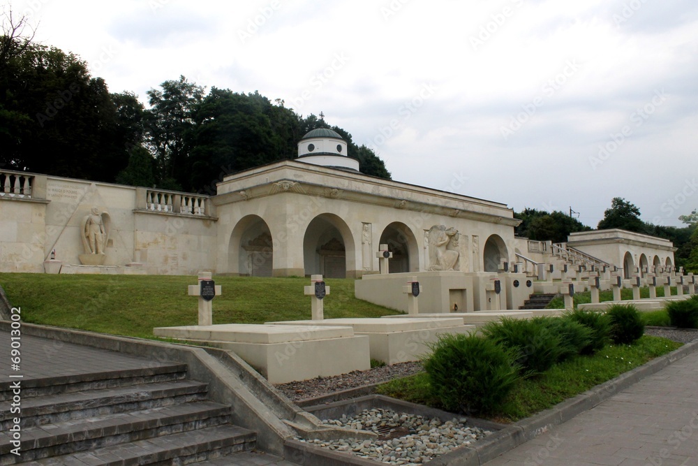 Lychakiv cemetery in Lviv