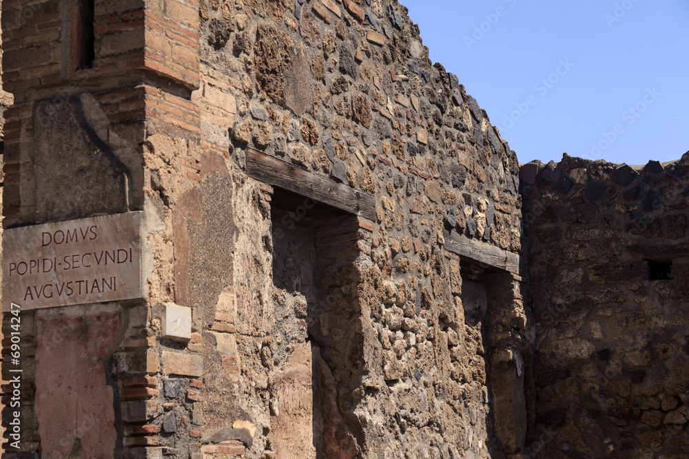 Villa in Pompeji - Domus popidi secundi augustiani