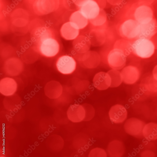 Bokeh red background