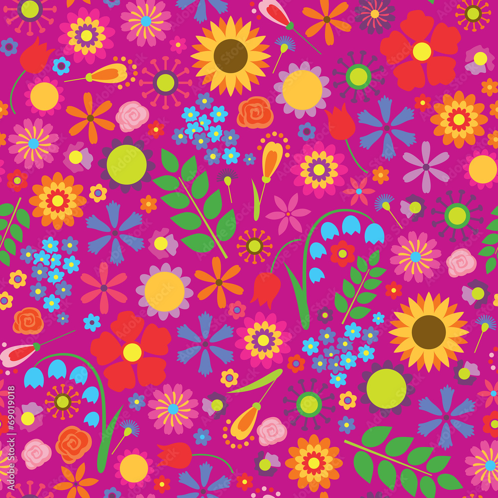 Floral seamless pattern Floral seamless pattern