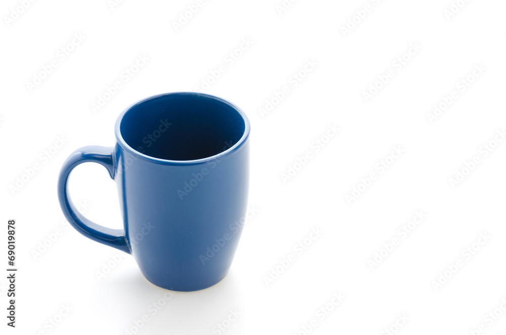Mug isolated on white Mug isolated on white