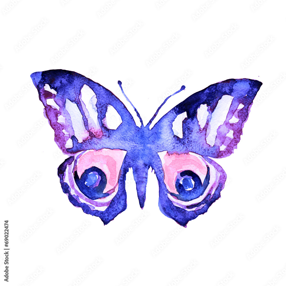 Naklejka premium butterflies design