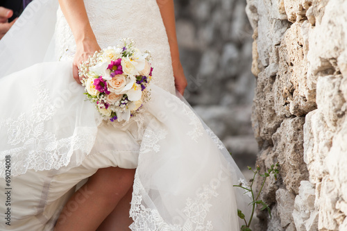 Картината върху платно Wedding details