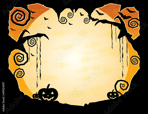 Halloween Grungy Background