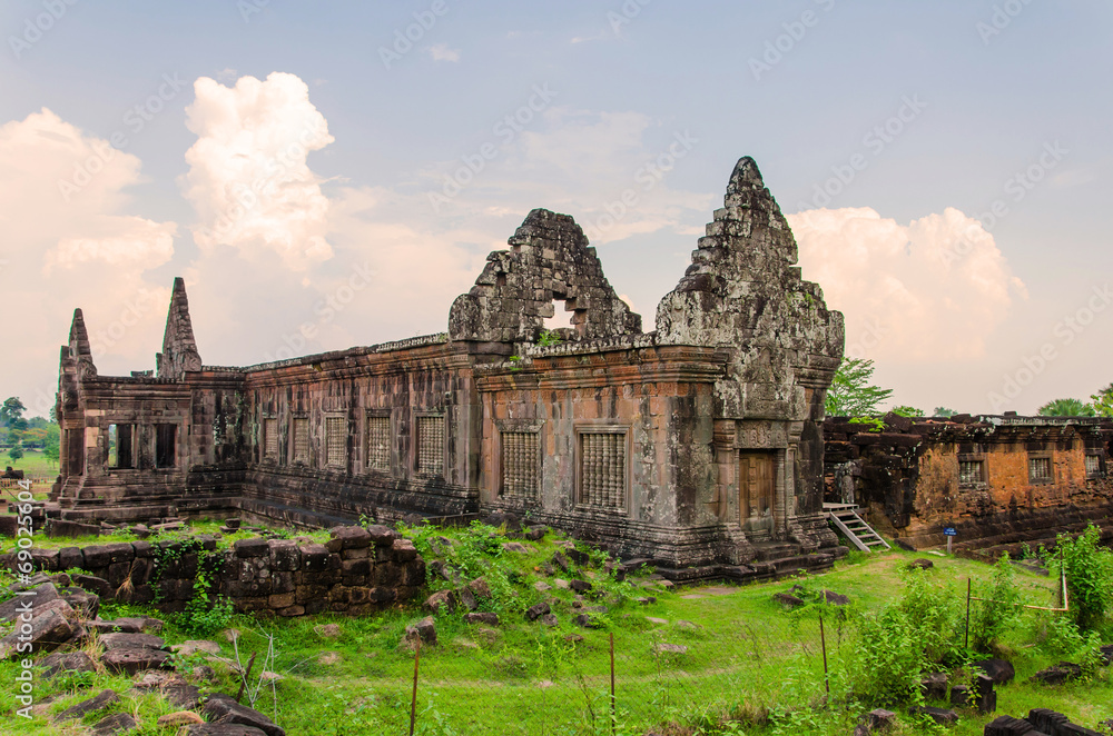 wat phu castle at champasak southern of laos, UNESCO World Herit