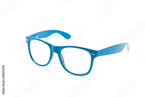Colorful Eyeglasses isolated on white