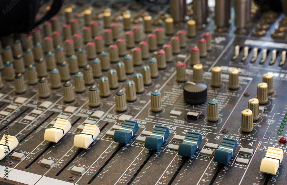 equipment for sound mixer control equipment for sound mixer control