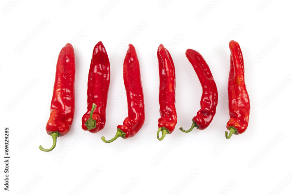 Red Paprika Chili Peppers StockFoto Adobe Stock