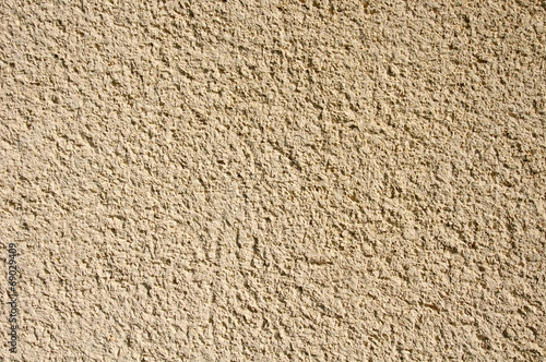 Wallpaper Mural Light yellow rough plaster on wall closeup Torontodigital.ca