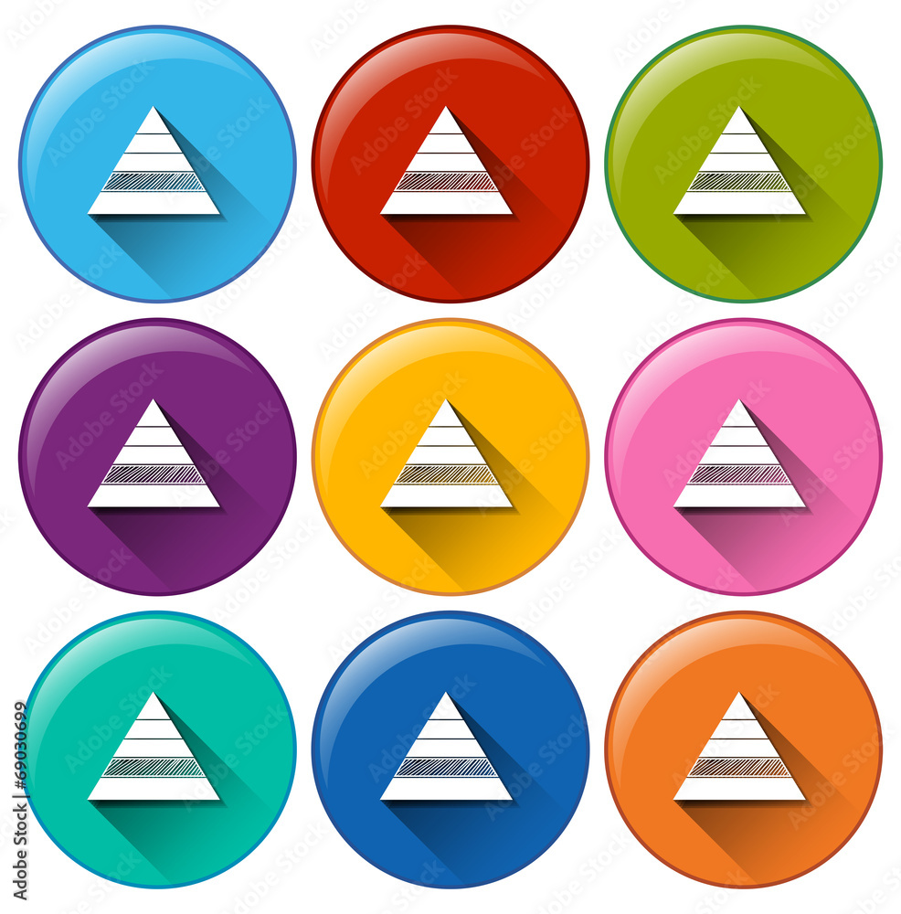 Icons with graphs Icons with graphs