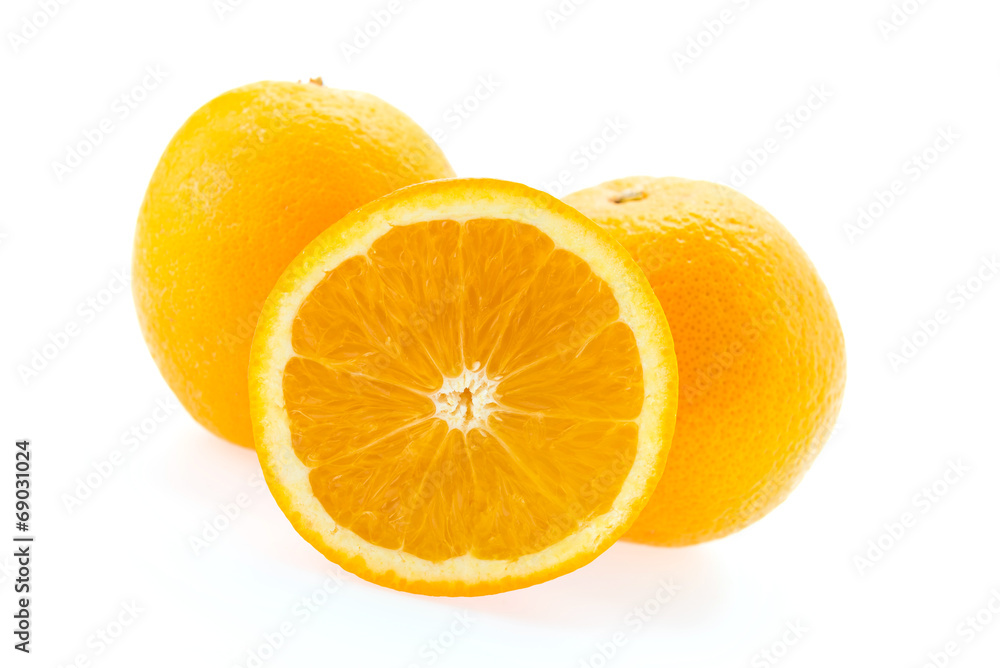 Orange isolated on white Orange isolated on white