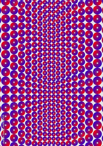 Abstraction, beads with a hole.
