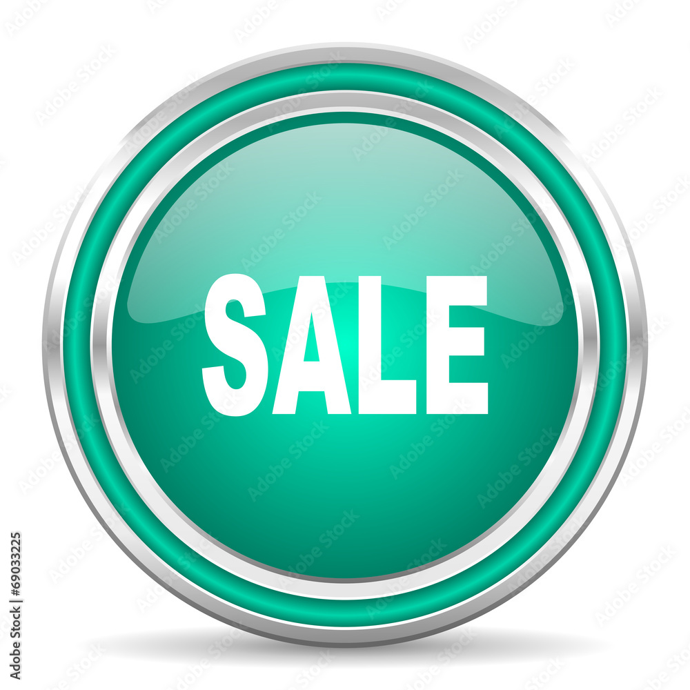 sale green glossy web icon sale green glossy web icon