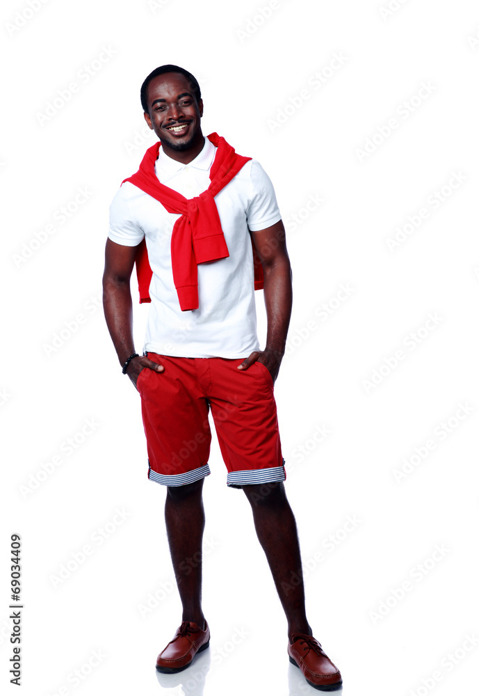 Handsome african man isolated Handsome african man isolated