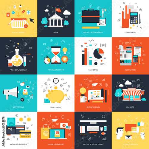 Business concepts.