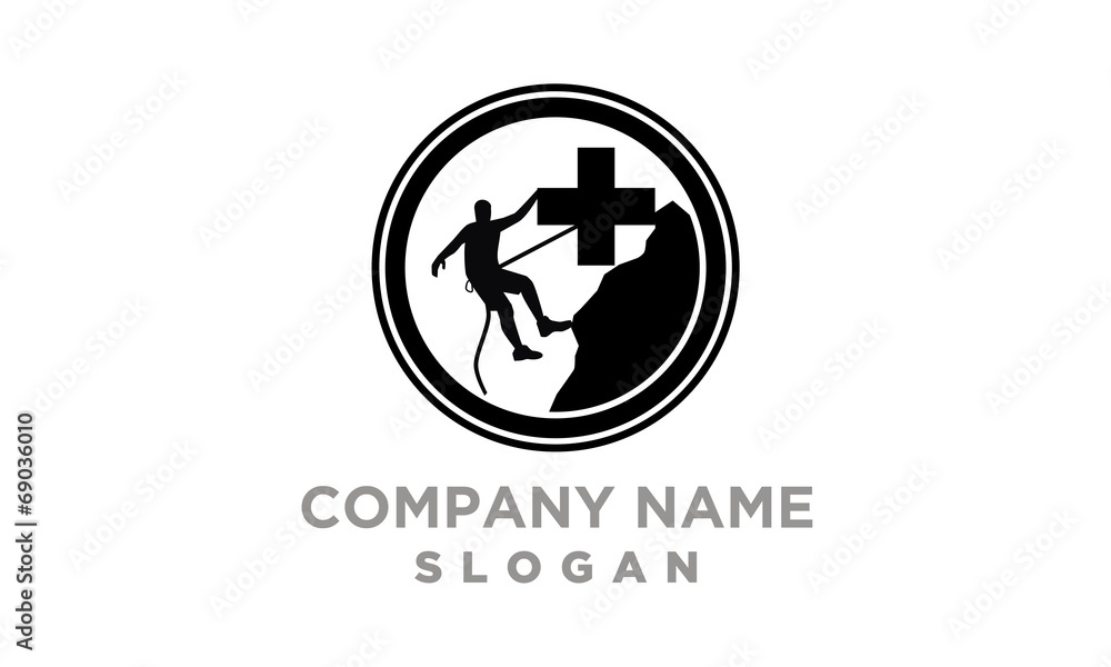Climb For Health Logo Climb For Health Logo
