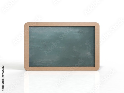 board on a white background