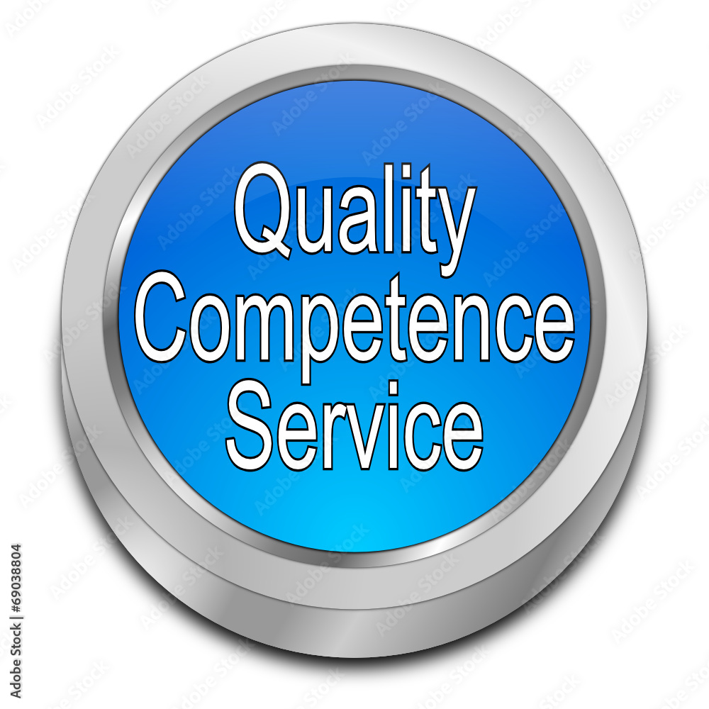Quality Competence Service Button Quality Competence Service Button