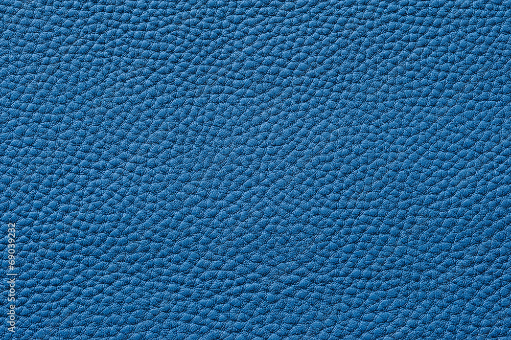 Closeup of seamless blue leather texture Closeup of seamless blue leather texture