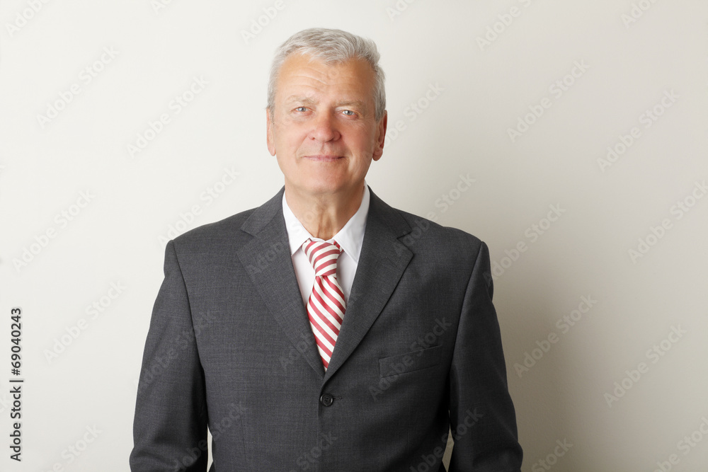 Senior businessman portrait Senior businessman portrait