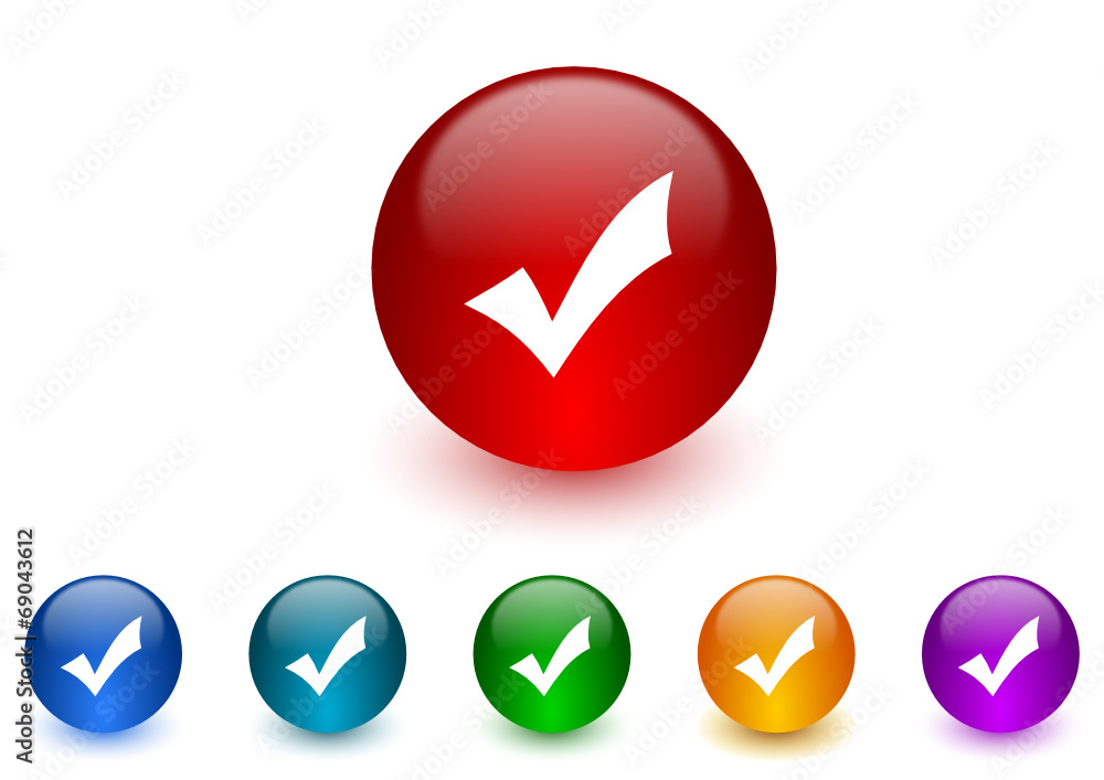 check icon vector set check icon vector set
