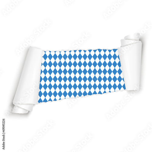 ripped open paper German Oktoberfest