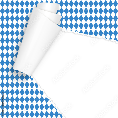 ripped open paper German Oktoberfest