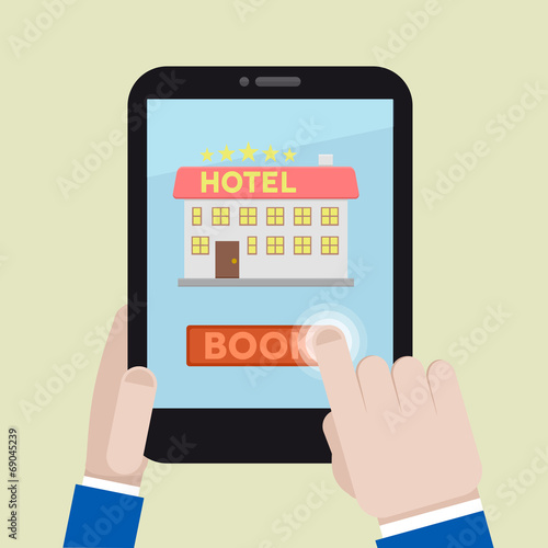 book hotel room