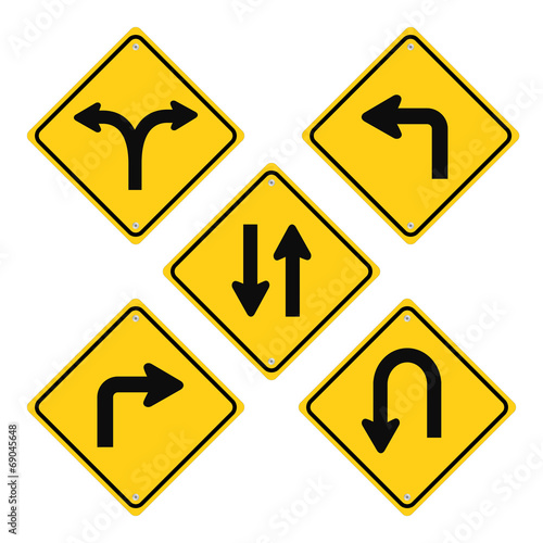 Road Signs Set