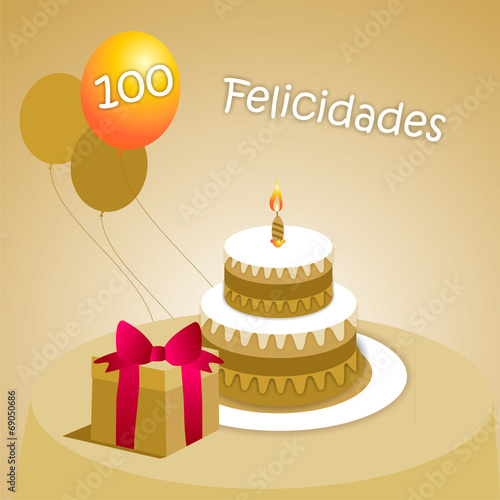 Felicitación 100 ESP