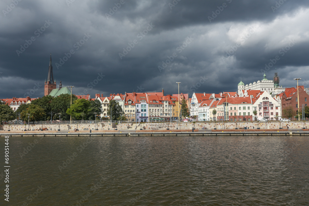 Obraz premium Szczecin - after storm