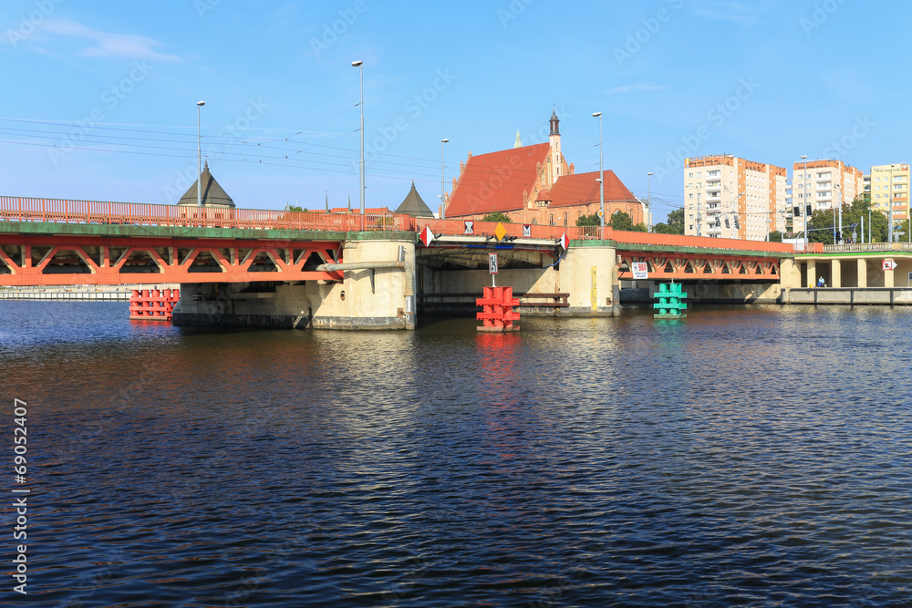 Obraz premium Szczecin - bridge