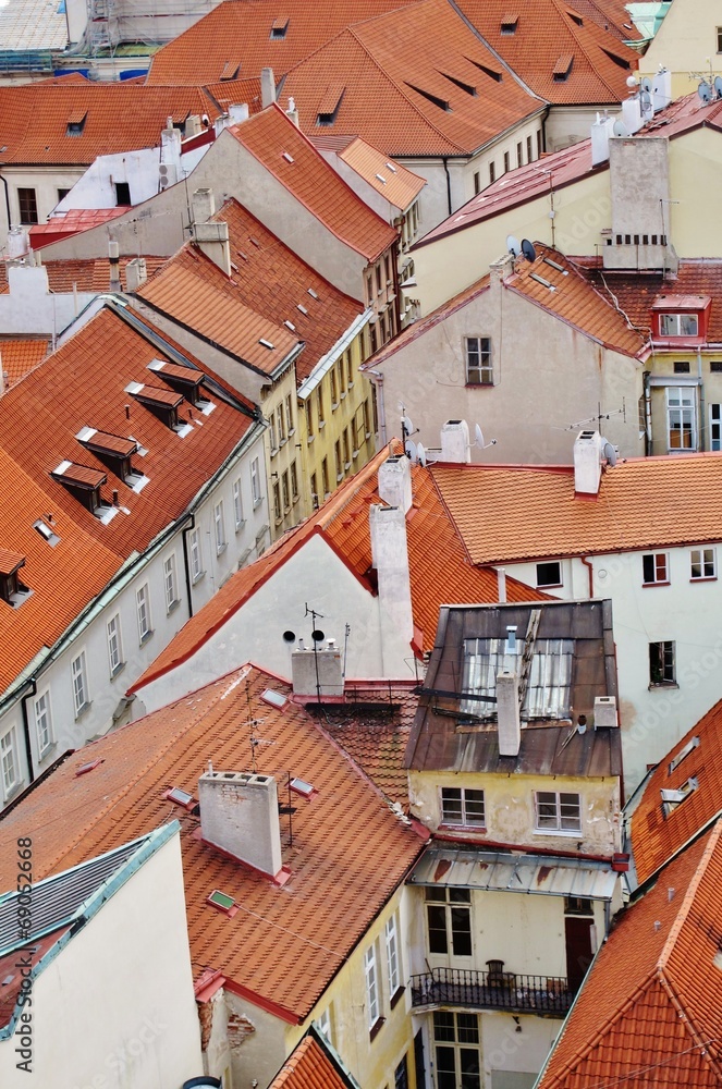 Prag, Altstadt von oben