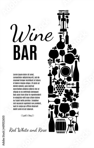 Wine card.