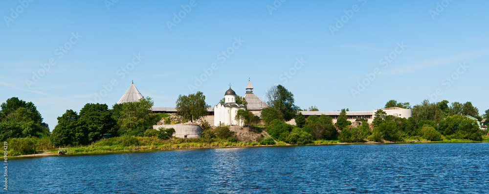 Old fortress in Staraya Ladoga