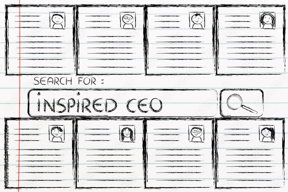 Obraz premium search for the perfect candidate, cv database