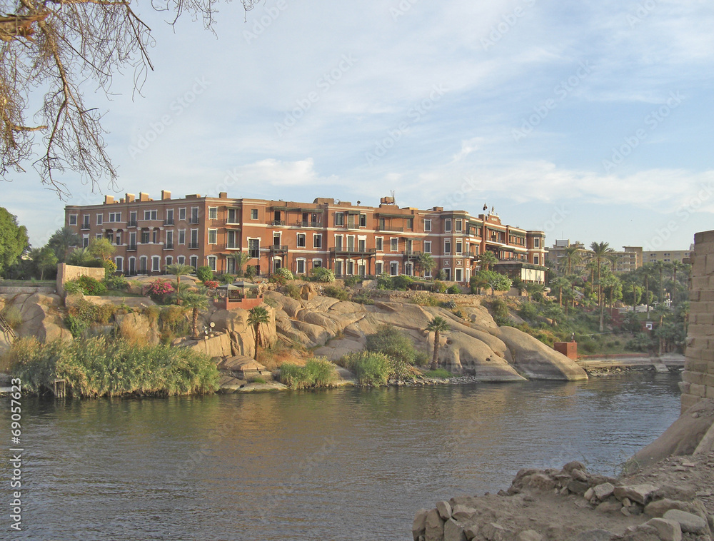 Fototapeta premium Hôtel Old Cataracte, Assouan
