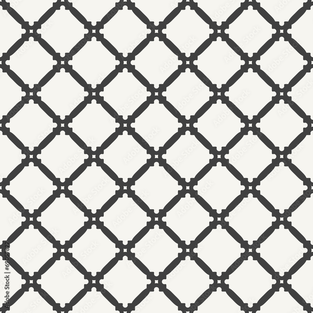 Naklejka premium Geometric Seamless Vector Abstract Pattern