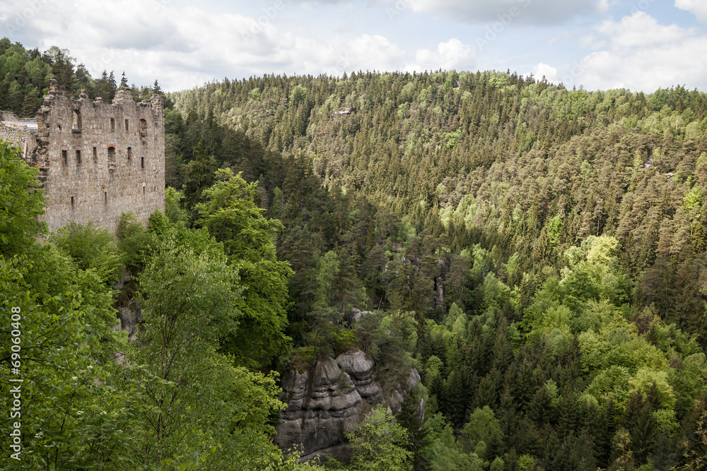 Ruine des Kloster Oybin