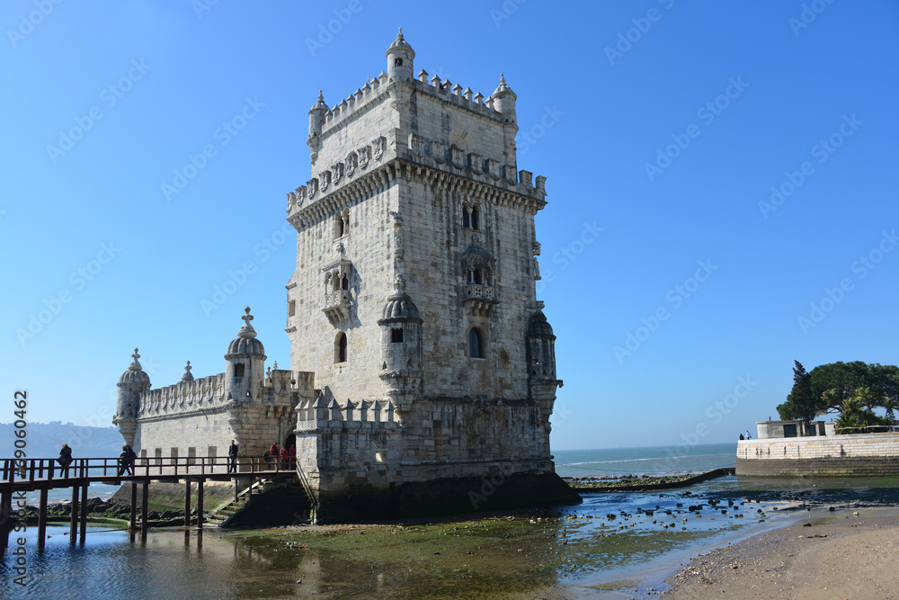 Torre de Belem, Turm von Belem, Tejomündung, Portugal