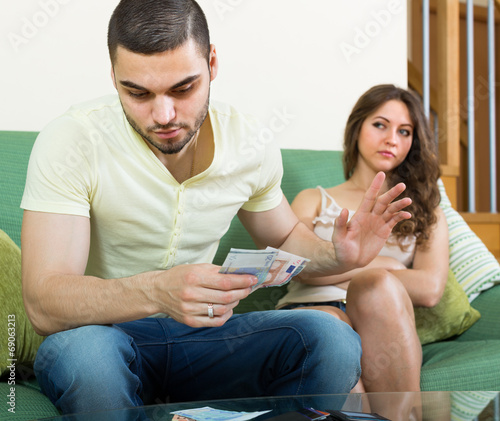 Photos Woman asking for money from husband