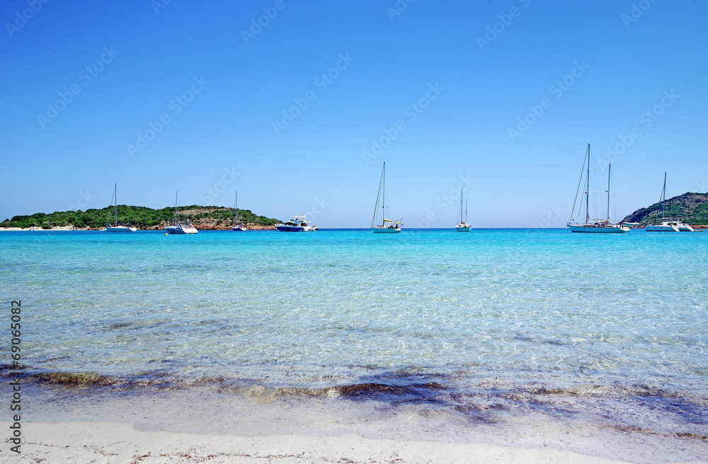 Plage de Rondinara en Corse du Sud