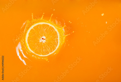 splash orange juice